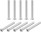 10#-24x2" Flat Head Machine Screws Phillips 304 Stainless Steel Bolts 25pcs