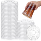 LinkMejor 50 Stuks Vlakke Lids Plastic Lids Bulk Afneembaar Geen Gaten 90mm