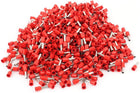 1000pcs E4009 12 AWG Insulated Ferrule Pin Crimp Terminals