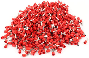 1000pcs E4009 12 AWG Insulated Ferrule Pin Crimp Terminals
