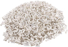 2000Pcs 4009 9mm Length 3mm Dia Crimp Terminal Non-Insulated Wire Ferrule Silver Tone