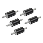 M6 Rubber Mounts, 5pcs Male/Male Shock Absorber, for Motor Generator Compressor Garage Reverse Pump Impact Air Generator Bobbins, D20mmxH30mm
