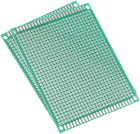 7x9cm Single Sided Universal Printed Circuit Board for DIY Soldering Green Thickness 1.6mm 2pcs
