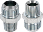 2Pcs Hydraulic Hose Adapter Fittings, 1-5/16" x 12 UN JIC 37° Flare Male x 3/4" x 14 NPT Male Carbon Steel Hydraulic Hose Straight Tube Connector, Dash Size 16