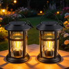 Lanterni Solari Esterni Impermeabili 2 Pack Luci Solari Sospese
