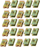 25pcs Spring Steel Speed Fastener U Nut Brass Tone for M5 Screw Bolt
