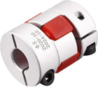4mm to 8mm Bore L26xD20 Flexible Coupling Jaw Coupler Shaft Joint for Servo Motor