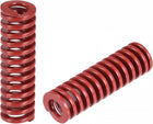 3D Printer Die Spring, 2pcs 12mm OD 40mm Long Spiral Stamping Medium Load Compression Mould Die Springs for 3D Printer Electric Part, Red