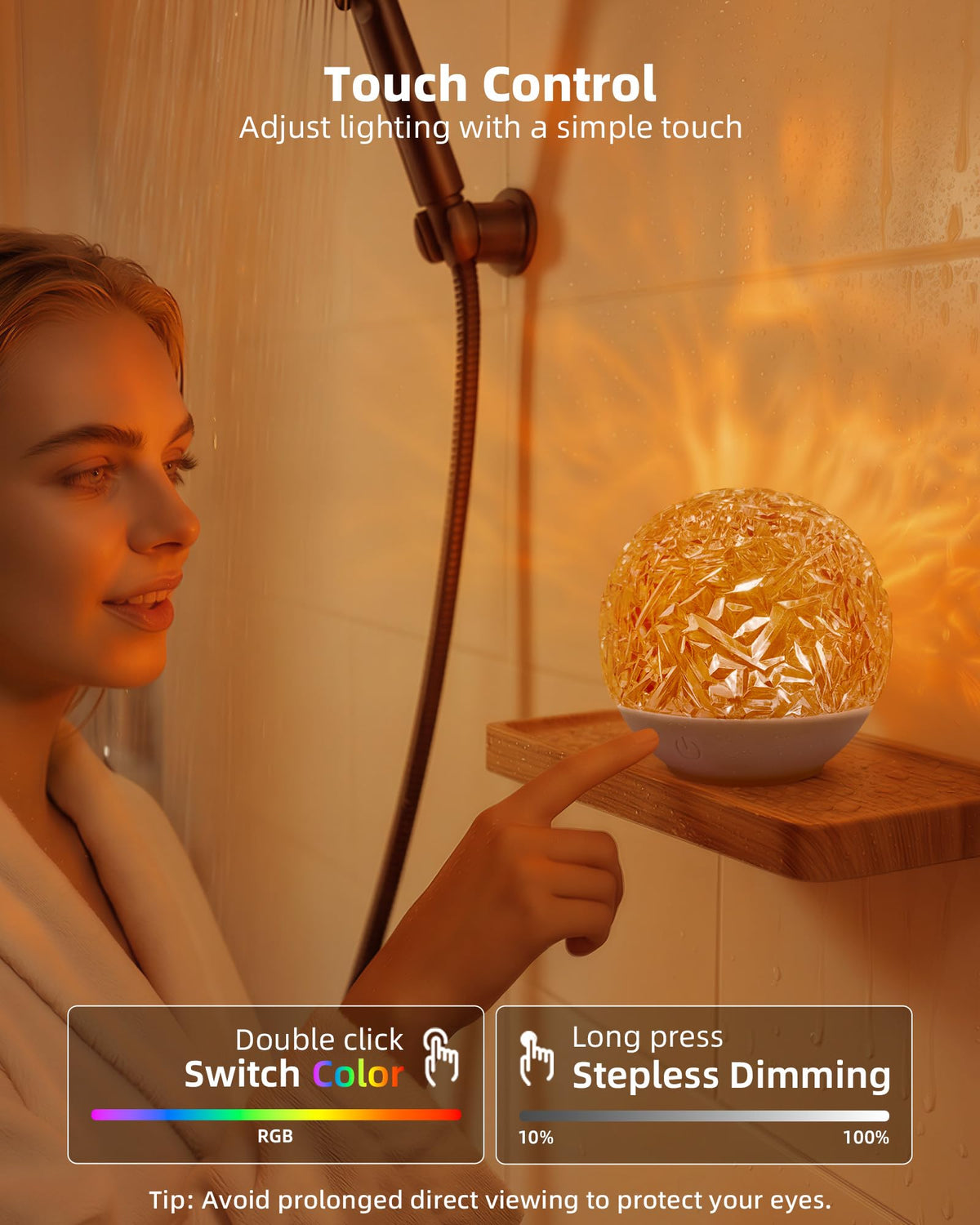 LinkMejor Lampa Mandi, Lainnya untuk Dalam Mandi dengan 16 Warna