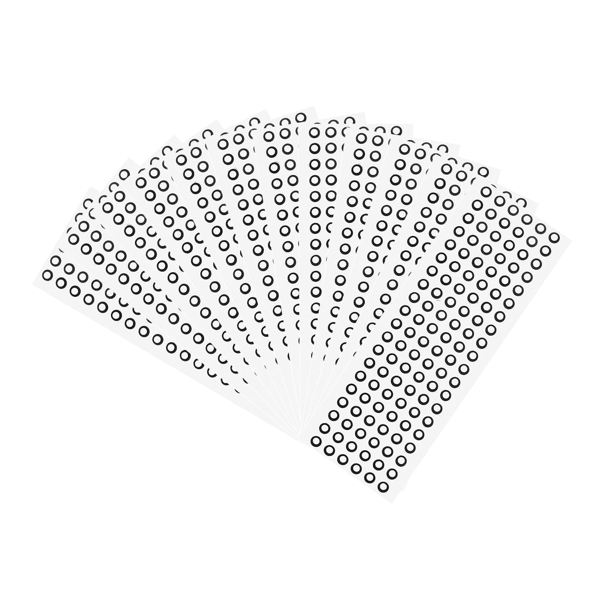 3000Pcs 3D Scanner Markers 3mm 3D Scanning Dots 3D Tracking Dots Reference Point 3D Target Diffuse Reflection Markers for 3D Scanners, Motion Capture Systems(3x5mm)