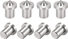 4mm Drill Center for Dowel and Tenon, Stainless Steel, Woodworking Doweling Centering Tool 8Pcs