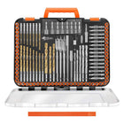 LinkMejor 112 PCS Conjunto de Brocas, Conjunto de Brocas de Tornillo con Caja Portátil