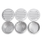 Redondo de aluminio con malla antihormigas, 2 pulgadas, 6 unids