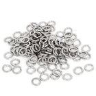 M6 304 Stainless Steel Split Lock Spring Washers Screw Gasket 100pcs