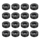 16pcs Single Split Shaft Collar 5/8" Bore One-Piece Clamping Collar, 1-5/16" OD, 7/16" Thickness, Black Oxide Steel Set Screw Lock Collar Clamp