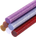 6pcs Glitter Hot Glue Sticks 4 inch x 0.43 inch Large Glue Sticks, 100 x 11mm 6 Color