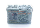 LinkMejor 100pcs Universal Size Silicone Dishwasher Rack Caps(Grey)