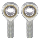 2pcs SA16TK POSA16 Spherical Rod End Bearing 16mm Bore Self-Lubricated Joint Bearing M16x2.0 Left Hand Male Thread Connector
