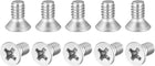 1/4-20x1/2" Flat Head Machine Screws Phillips 304 Stainless Steel Bolts 75pcs