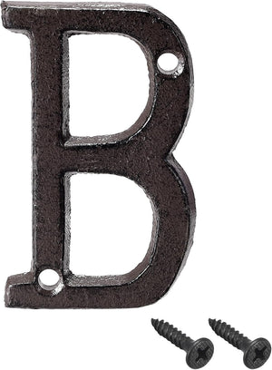Case Letter, Lettera in Rame Battuto da 3 Pollici per Indirizzo Segno Casella Postale Casa Hotel