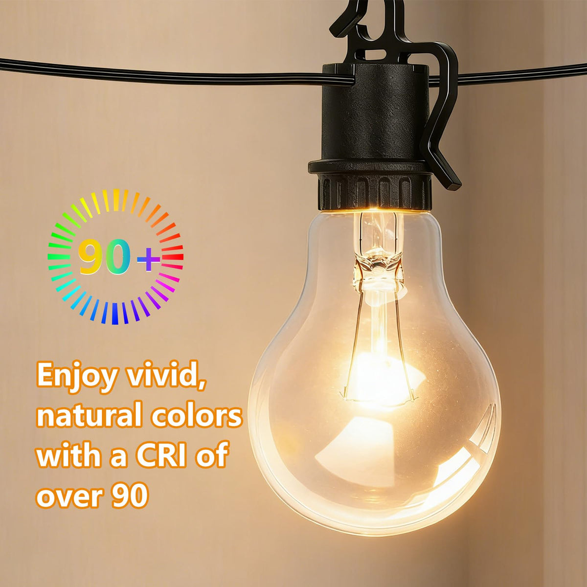LinkMejor 75 Wat Bulb Bombillas Incandescentes, Base E26 A19 Blanco Cálido, 6 Unidades