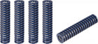 3D Printer Die Spring, 5pcs 14mm OD 60mm Long Spiral Stamping Light Load Compression Mould Die Springs for 3D Printer Electric Part, Blue