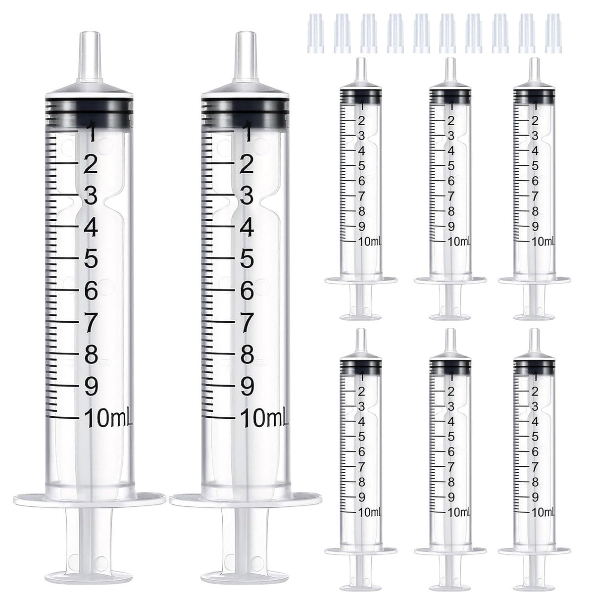Seringa de 10ml para Líquido, Seringa Sem Agulha, Embalada Individualmente Estéril 10un.