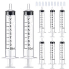 Seringa de 10ml para Líquido, Seringa Sem Agulha, Embalada Individualmente Estéril 10un.