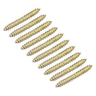 4x18mm Hanger Bolts, 12pcs Double Ended Self-Tapping Thread Dowel Screws for Wood Connecting