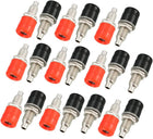 20 Pcs Audio Speaker Terminal Connector 4mm Banana Jack Socket