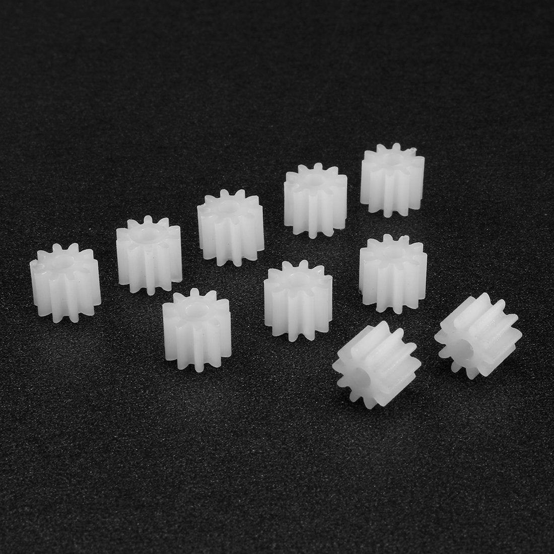 10 stk plasthjul 10 tenner Modell 102A reduseringshjul plasthjul for RC-bil robotmotor