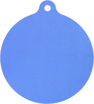 Silicone Inductie Kookplaat Bescherm Mat, 8.6 Inch Rond Inductie Kookplaat Beschermkap voor Inductie Vlam, Blauw