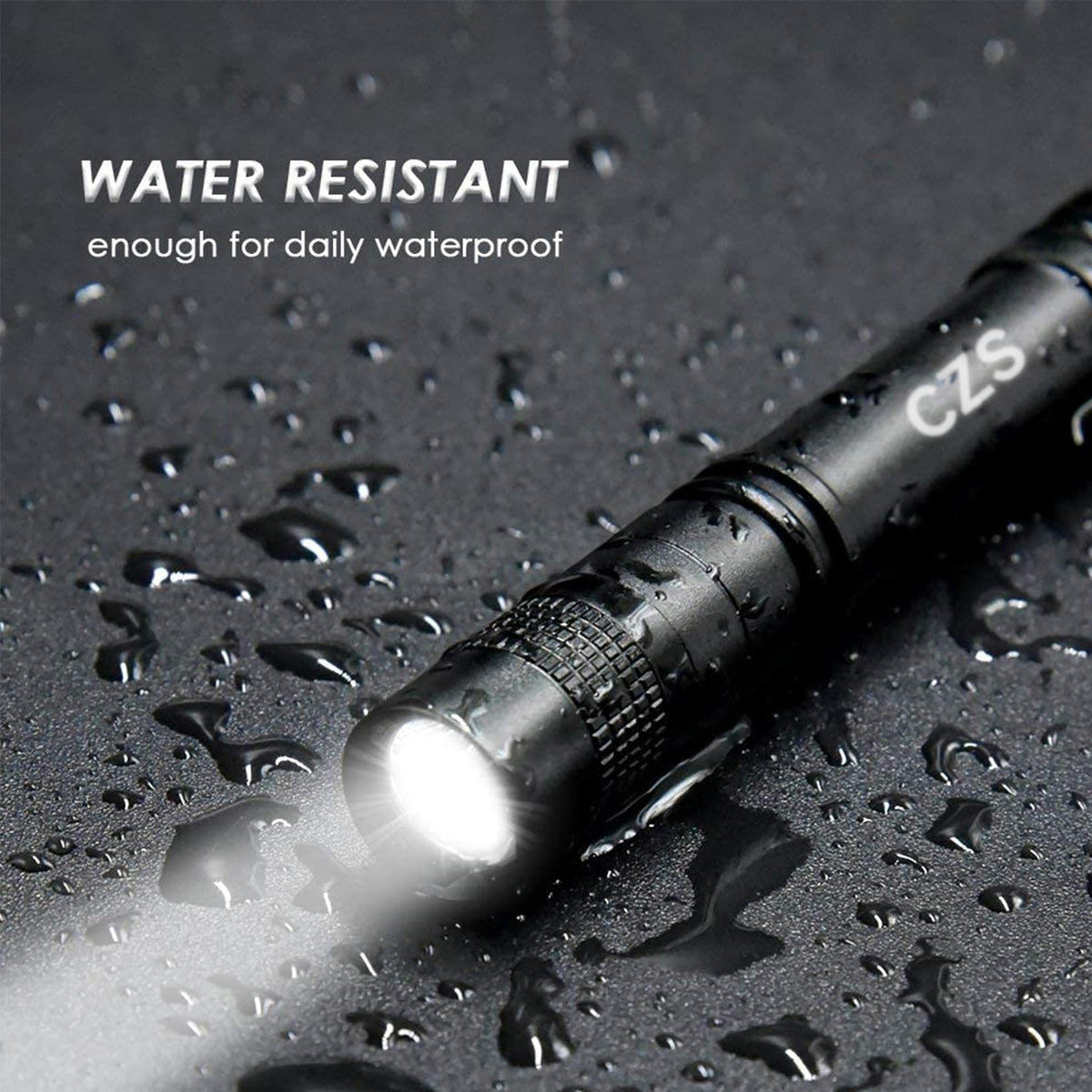 LinkMejor Flashlight, 2 Pack Pen Light, Small Flashlights High Lumens