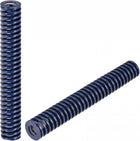 3D Printer Die Spring, 2pcs 22mm OD 150mm Long Spiral Stamping Light Load Compression Mould Die Springs for 3D Printer Electric Part, Blue