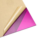 2pcs Purple Clear Cast Acrylic Sheet,12" x 12",3mm Thick,Plastic PMMA Acrylic Board for Signs Display Projects,Craft