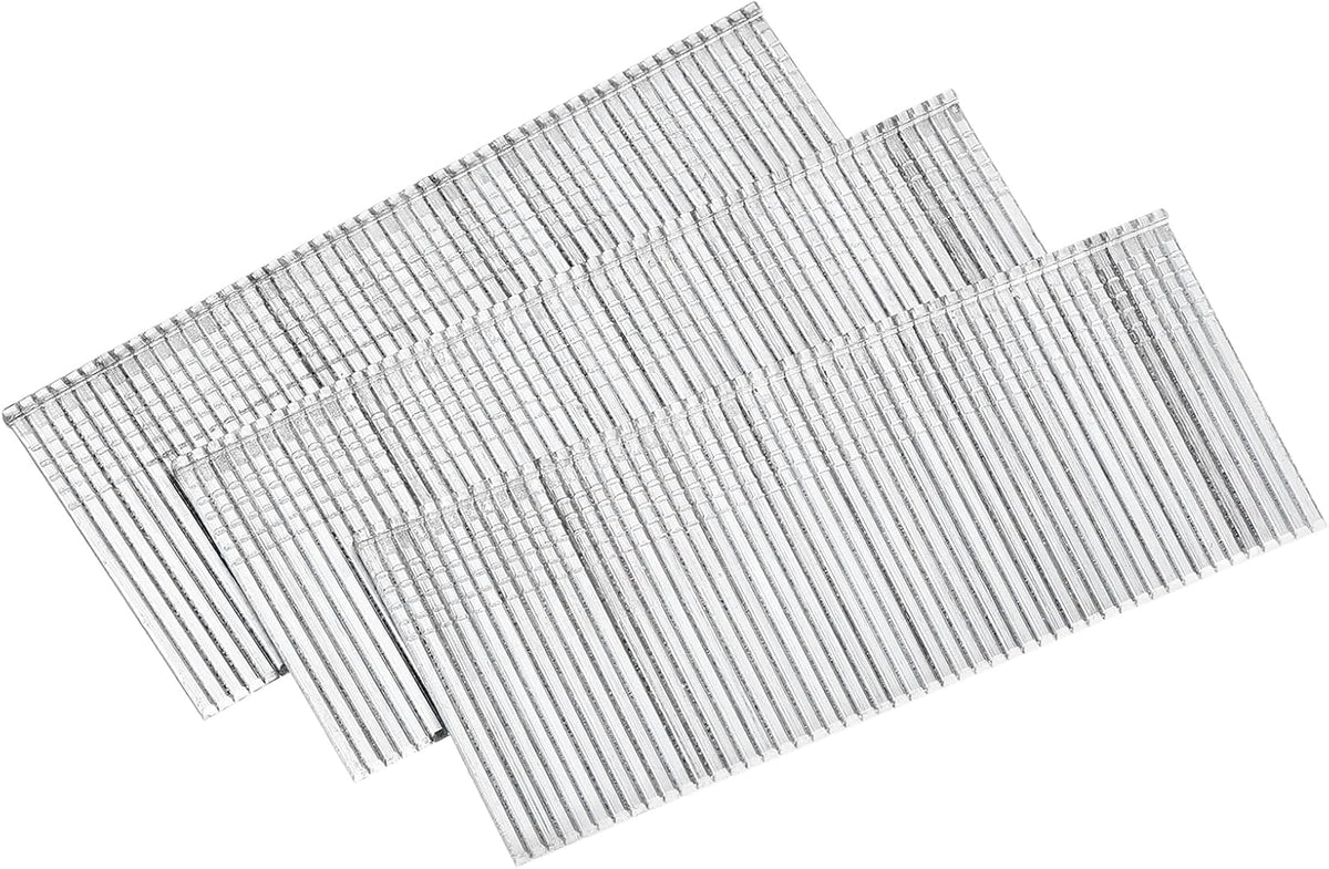 2500Pcs 16 Gauge Brad Nails, 1-1/4" Length Straight Finishing Nails, Galvanized Carbon Steel Nails for Woodworking Construction