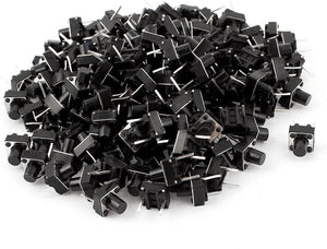 150 Pcs 6x6x7mm Momentary DIP Tactile Push Button Micro Switch