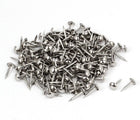 Home Furniture 6mm x 14mm Upholstery Thumb Tack Nail Push Pin Silver Tone 200pcs