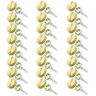 CopriViti Decorativi LinkMejor, 16mm, Oro, 24 Confezioni