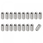 2x4mm Dowel Pins, 50pcs 304 Stainless Steel Round Head Flat Chamfered End Dowel Pin Bunk Bed Pins Shelf Pegs Support Shelves Fasten Elements