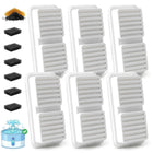 6 Pack Fontană de Apă pentru Pisici cu Filtru și 6 Spume Pre-Filtru