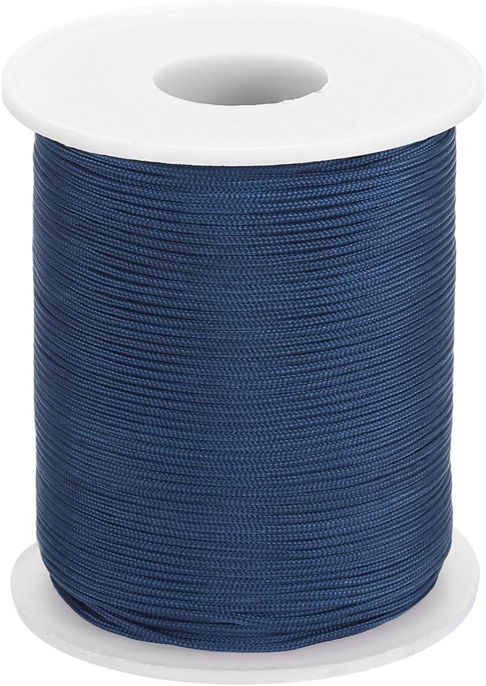 Braided Lift Shade Cord, 1mm 109 Yards Roman Shades Cord Braided Nylon Cord String Necklace Bracelet String Cord for Roman Blind Shade Rollers DIY Craft, Dark Blue