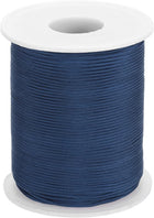 Braided Lift Shade Cord, 1mm 109 Yards Roman Shades Cord Braided Nylon Cord String Necklace Bracelet String Cord for Roman Blind Shade Rollers DIY Craft, Dark Blue