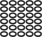 Nitrile Rubber Flat Washers 30mm OD 20mm ID 3mm Thickness for Faucet Pipe Water Hose, Pack of 30