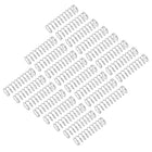 25Pcs Compression Spring, 304 Stainless Steel 9mm OD 0.6mm Wire 35mm Length Mechanical Spring for Shop Home Repair Project, Silver Tone