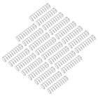 25Pcs Compression Spring, 304 Stainless Steel 9mm OD 0.6mm Wire 35mm Length Mechanical Spring for Shop Home Repair Project, Silver Tone