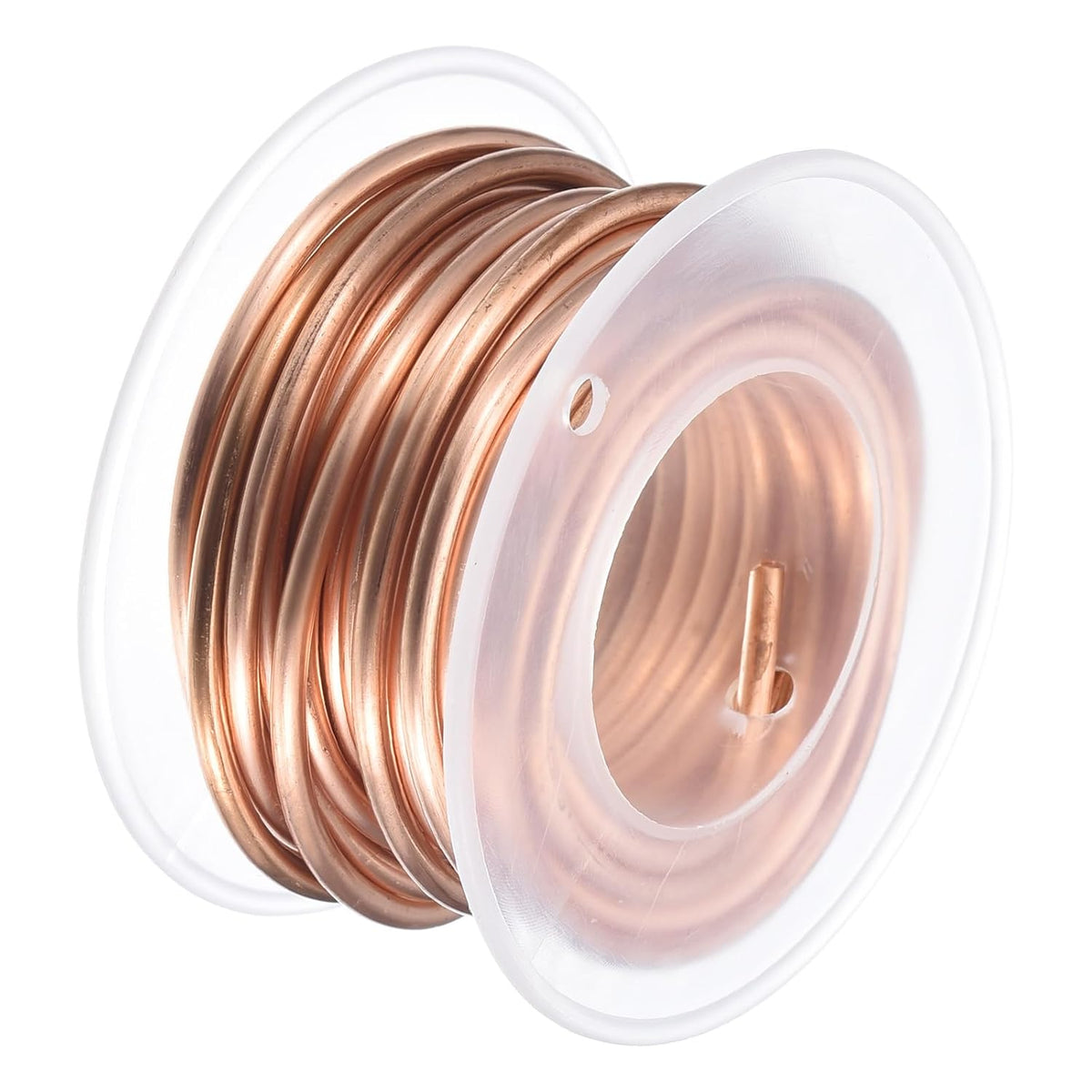 Soft Copper Wire (10 Gauge, 11.5 FT), 99.9% Pure Bare Copper Wire 2.5mm Solid Craft Wire for DIY Crafting Gardening Decoration (3.5Meter)