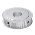 5M-48T-1B Timing Belt Pulley 1" Bore, 48 Teeth Aluminum Alloy Synchronous Wheel with Keyway, Pitch 5mm Tooth for 15mm Width Belt