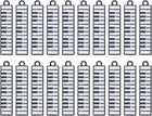 20Pcs Enamel Music Charm, 32 x 7mm Musical Keyboard Charm Metal Bulk Alloy Keyboard Symbols Pendants for Bracelet Earring Necklace Keychain DIY, Black