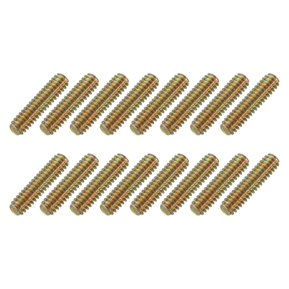 16 de bucăți de tije complet atrase, 1/4" diametru, lungime de 3", tije de sclipi pentru montare în mobilier de scaun
